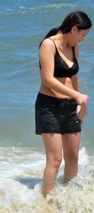 Asian beach and bikini girls