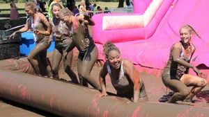 Bristol Pretty Muddy 5k race girls 2018