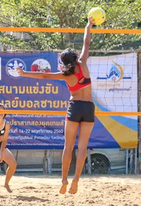 Thai candid volleyball girls