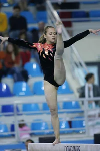 Candid gymnasts