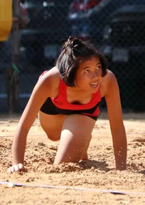 Thai candid volleyball girls