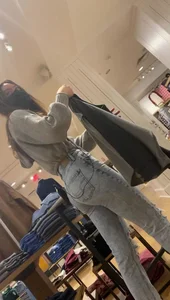Tall slender teen in jeans