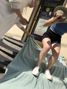 Hot legs on the street