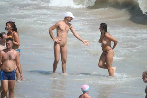 Continesti nude beach girls in Romania