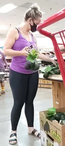 This blonde milf ain’t got no reason being this thick and curvy