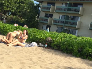 Beach and bikini girls