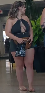 By popular demand, thick teen at mall