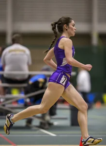 Canadian girls at an Alberta track and field tournament