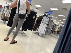Marshall’s GREYT tight ass shopping OC