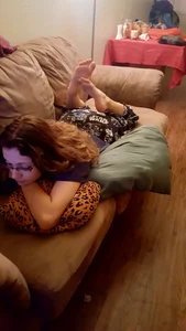 Feet of sleeping (or just chilling) girls