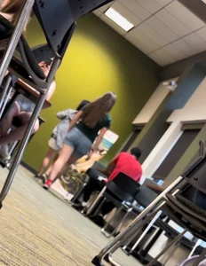 (OC) college girls at lunch and dinner