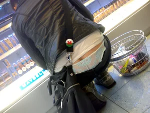 Huge collection of whale tails, ass cracks and panty peeks in public