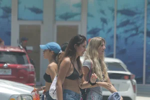Florida beach and bikini girls
