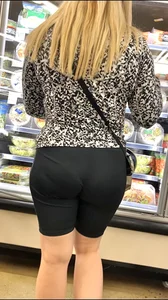 Blonde Mum In Leggings OC