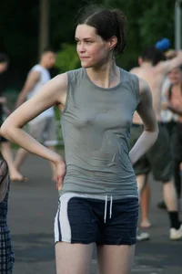 Candid tits and pokies