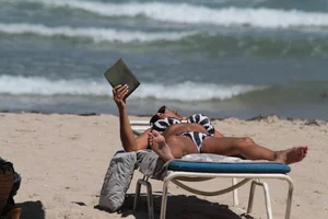 Collection of milfs in bikinis on the beach