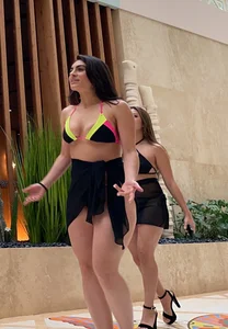 Hotel Lobby Babes — Asian and Latina w/ Smoking Bodies in Thongs
