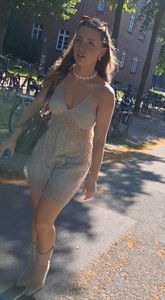 Sexy legs and decent tits on blonde student
