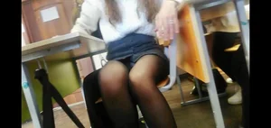 College candid teens