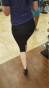 Great Sexy Butt in Spandex Short Tights Store Creepshot