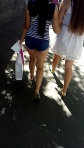 Street Legs Candid Photo