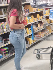 Out In The Wild 40 ( Latina with a huge phatty in jeans)