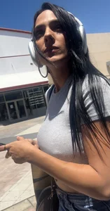Gorgeous Latina nipples showing