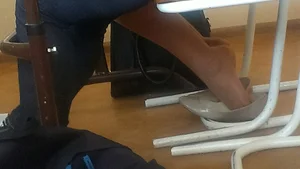 College candid teens