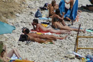 Croatia nude beach females, mostly mature