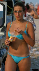 Sexy beach and bikini girls
