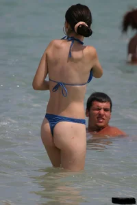Beach voyeur girls in bikinis, thongs and topless