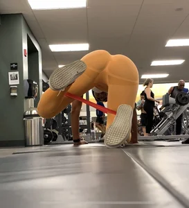 Black girls in the gym cumpilation