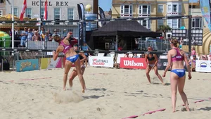 Weymouth beach volleyball girls  2019