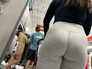 Oblivious big booty tight latina