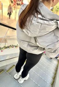 (OC) GIFs VIDEO Face Sexy Round Bubble Butt Jiggly Ass Leggings