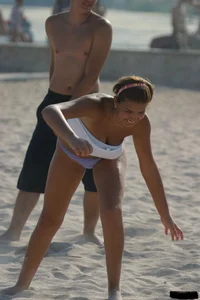 Sexy beach and bikini girls
