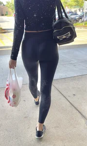 Starlit Black Leggings