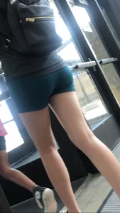 Sexy turquoise shorts