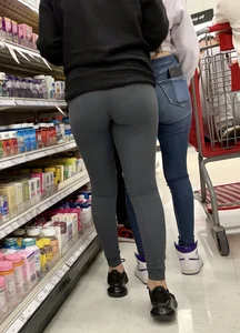Grey yoga Bum