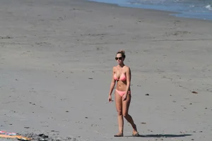 Collection of milfs in bikinis on the beach