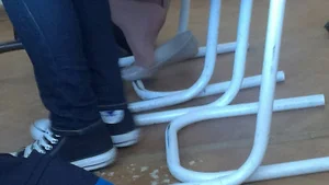 College candid teens