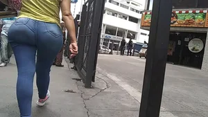 340 There’s Huge Juicy Asses & There’s This! Milf Latina w Glorious Bubble and major VPL