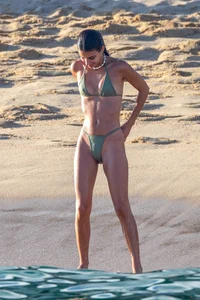 Josie Canseco in a bikini on the beach with some sexy friends in Cabo San Lucas