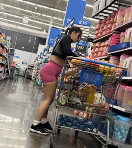 Amazing latina bubble butt pink Shorts(MEGA DROP)