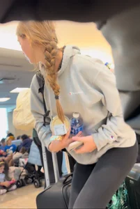 Slim girl with a tight ass