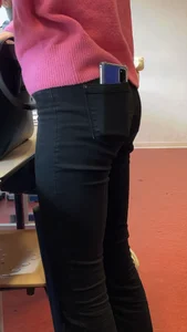 black and white college bottoms in class (by lvbottom)