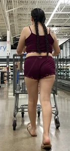 [OC] Hot Latina ASS Out in Sexy super revealing pajamas @ Walmart
