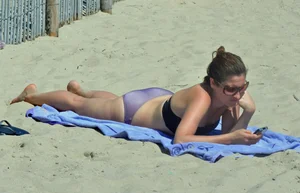 Candid beach girls