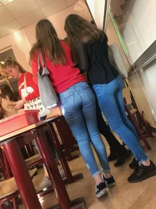 Candid teen schoolgirl