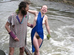 Publicly nude girls